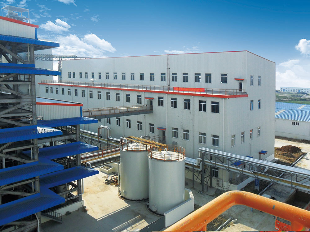 Dự án nhà thép tại khu tiền ép dầu của Zhongliang Chaohu