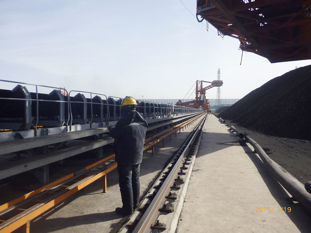 Công tác kiểm tra hiện trường vận hành hệ thống vận chuyển than của Datang Nội Mông C9
