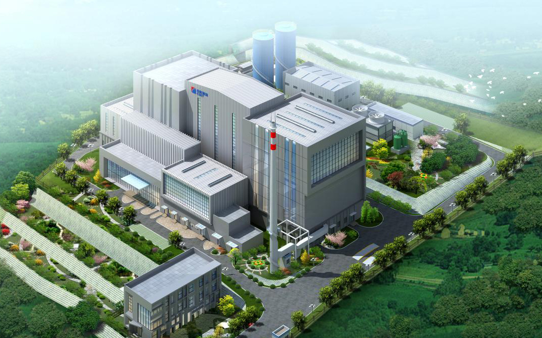 Hiệu ứng thiết kế dự án phát điện bằng tro bay ở Thành phố Thường Ninh, tỉnh Hành Dương